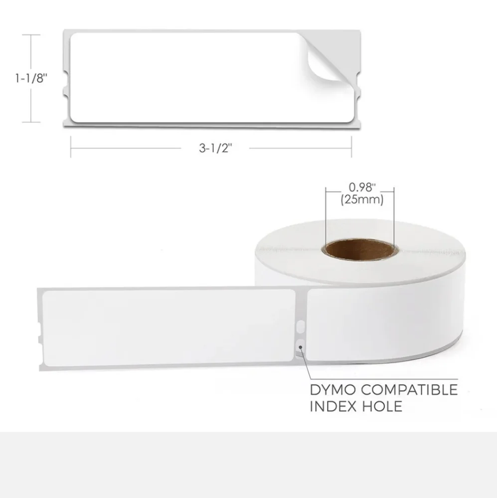 DYMO 30320 Direct Thermal Address Labels (1 1/8